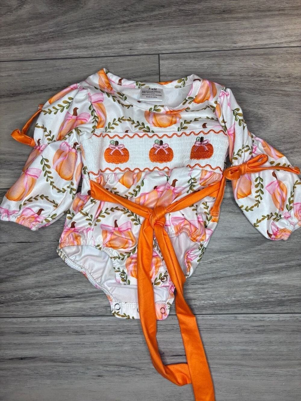 Pumpkin Bow bubble